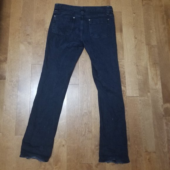 Black Banana Republic Skinny Jeans Sz 14 - Picture 1 of 4